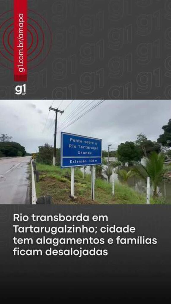 Rio atinge 2,06 metros e bairros entram em alerta em Laranjal do Jari, no sul do Amapá