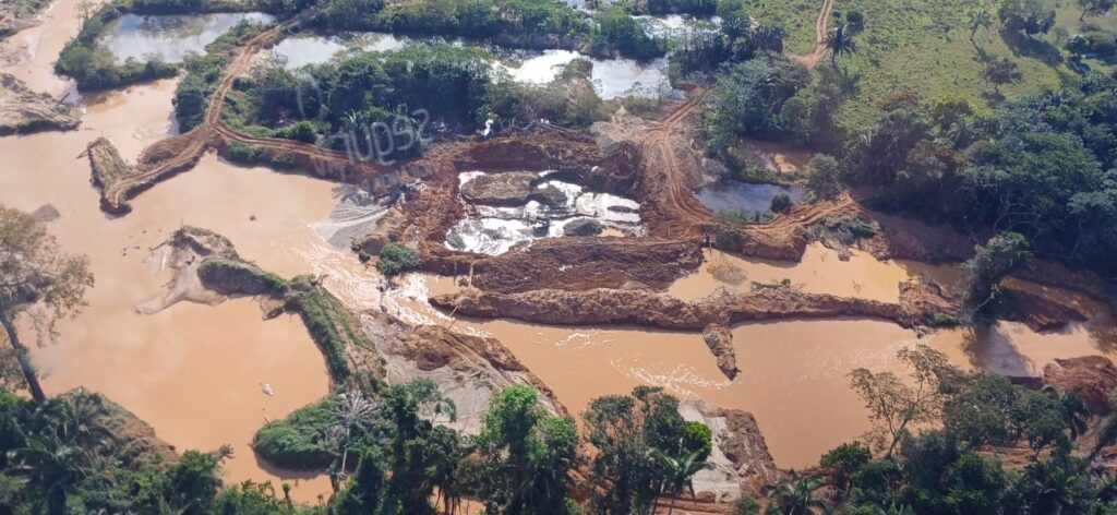 Operação destrói 45 acampamentos clandestinos de garimpo ilegal de ouro e cobre no PA